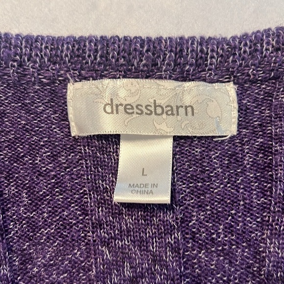 Dress Barn ruffled sweater - Picture 2 of 10